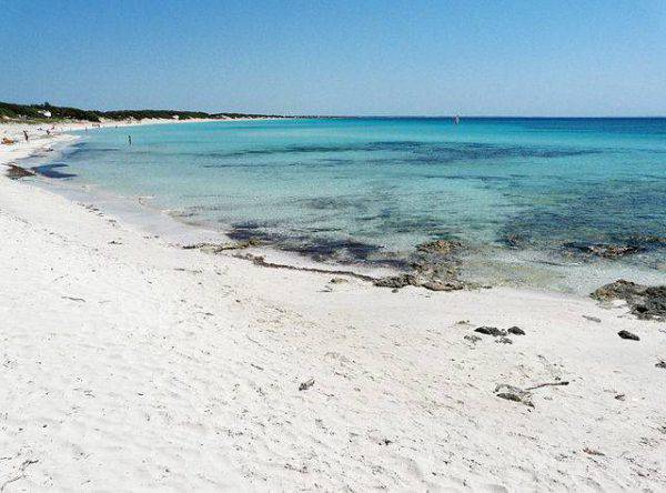 mappa spiagge salento