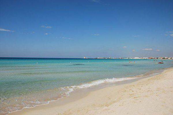 mappa spiagge salento