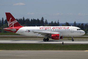 Virgin America, Airbus (Kentaro Iemoto, CC BY-SA 2.0, Wikicommons)