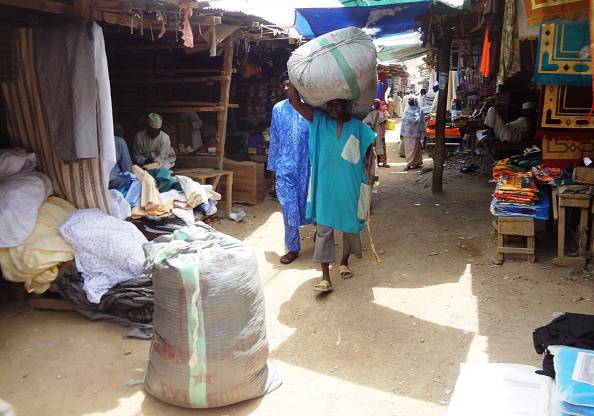 Un mercato a Kano, nel Nod della Nigeria (AMINU ABUBAKAR/AFP/Getty Images)