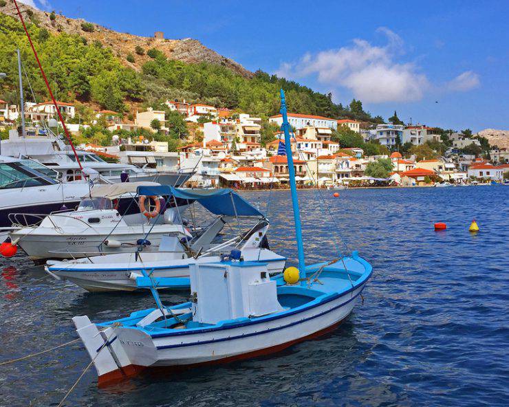 Lagkada Harbor, isola di Chios, Grecia (Deniz Tokatli, iStock)