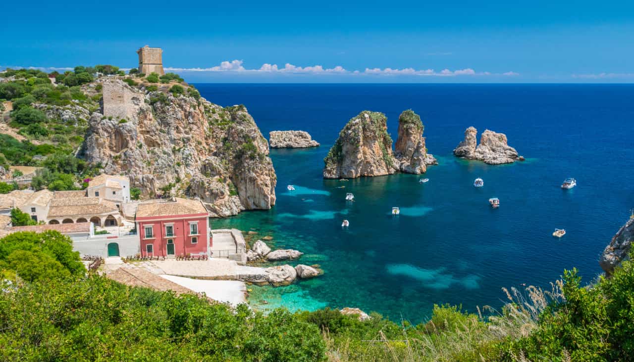 guida spiaggia tonnara scopello