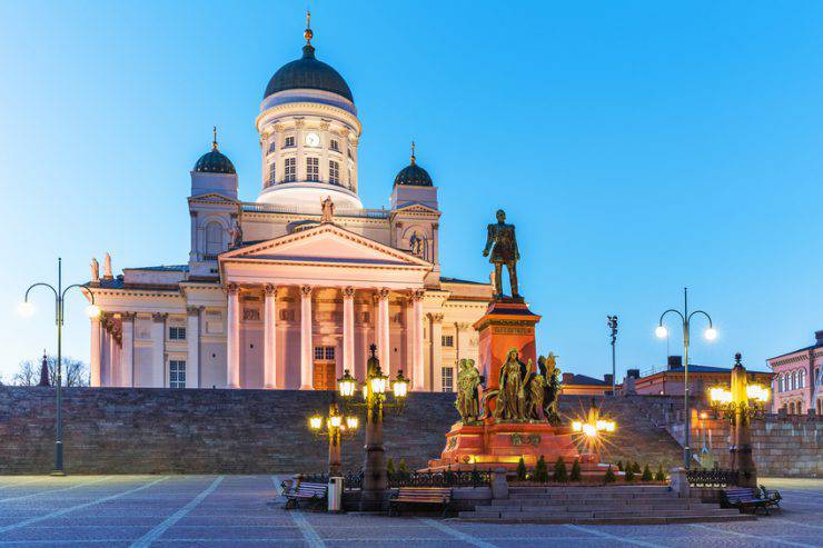 Helsinki, Piazza del Senato (iStock)