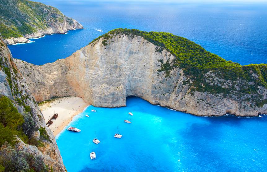 Zante, spiaggia del Relitto