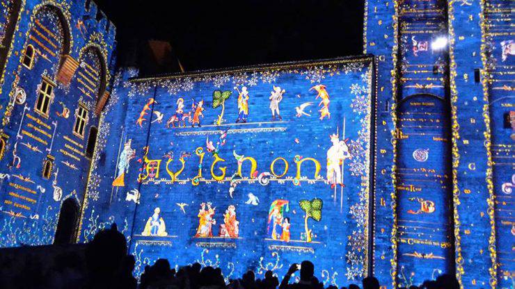 “Les Luminessences d’Avignon” (Facebook)