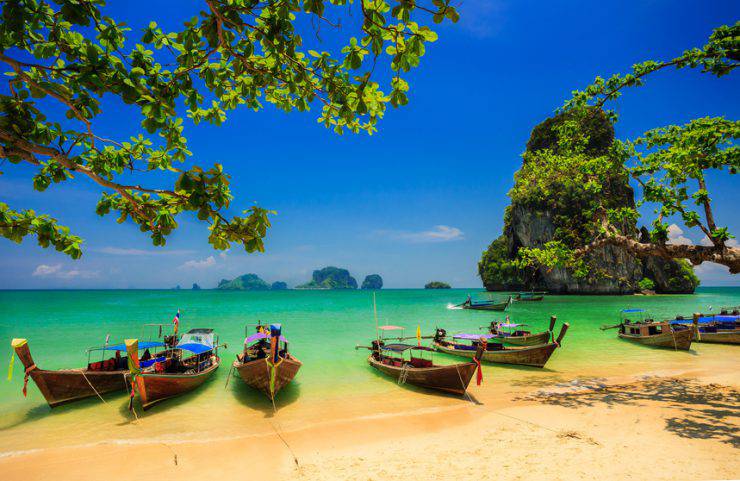 Thailandia, spiaggia di Railay (iStock)