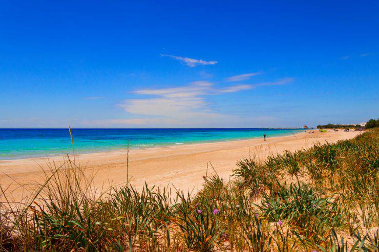 mappa spiagge salento