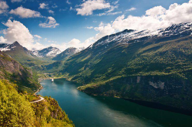 Guida della Norvegia Fiordo di Geiranger