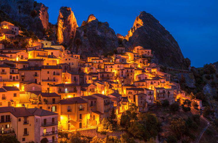 castelmezzano, borgo d'italia