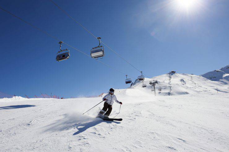 Female skier on downhill raceCHECK THIS LIGHTBOX .....