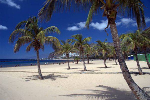 canarie tenerife spiaggia teresitas