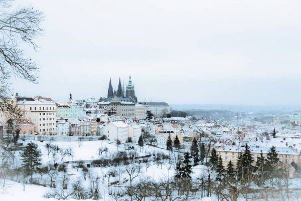 Praga in inverno