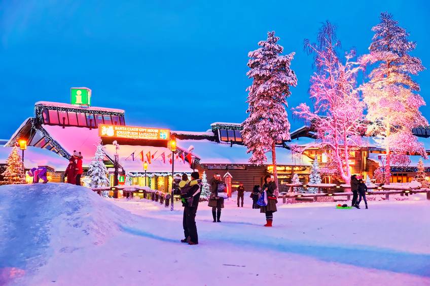 finlandia rovaniemi babbo natale