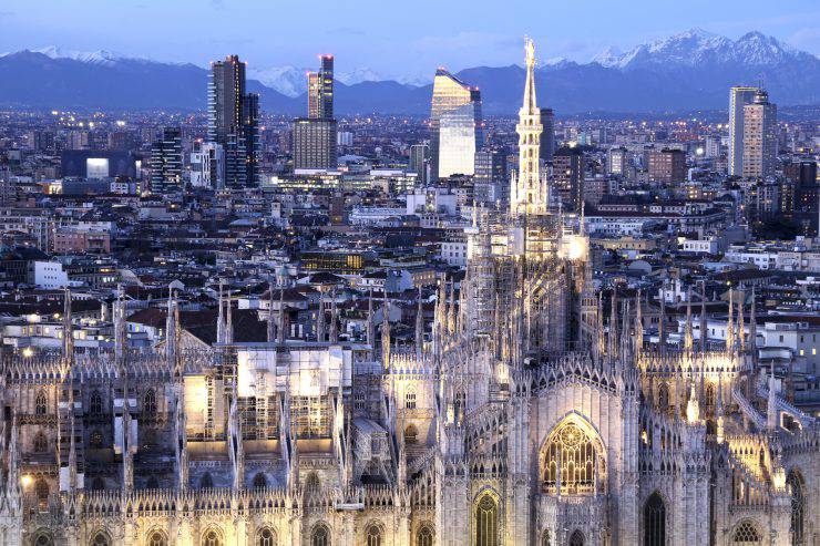 Milan Cathedral, amazing Church in Gothic style.
