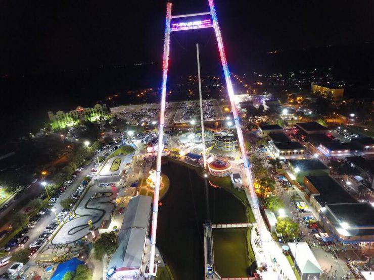 Skycoaster, Fun Spot USA, Kissimmee, Florida (Foto Facebook)