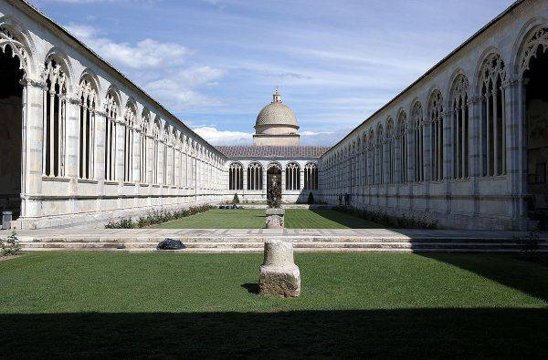 Camposanto monumentale di Pisa ( Luca Aless, CC BY-SA 4.0, Wikipedia)