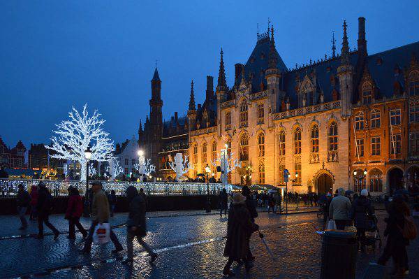 Mercatino di Natale di Bruges (Wikicommons)