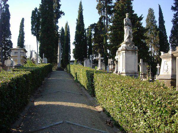 Cimitero degli Inglesi a Firenze (Wikicommons)