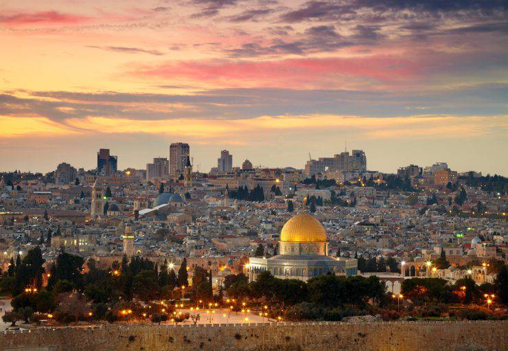 View to Jerusalem old city. Israel