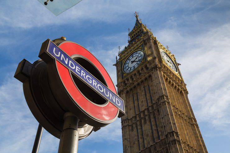 Big Ben Londra tube