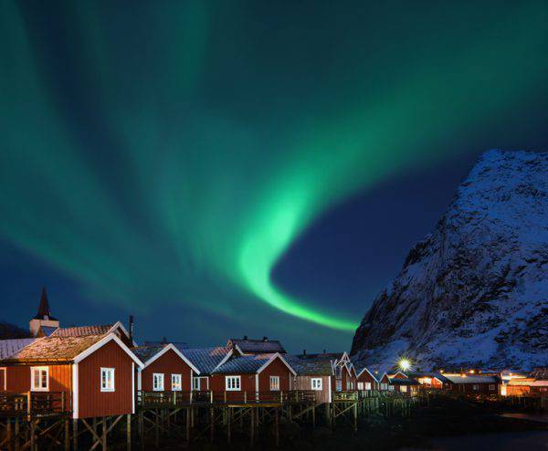 Isole Lofoten, Norvegia, inverno (iStock)