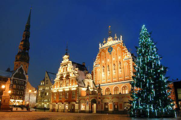 Riga, Lettonia, a Natale (iStock)