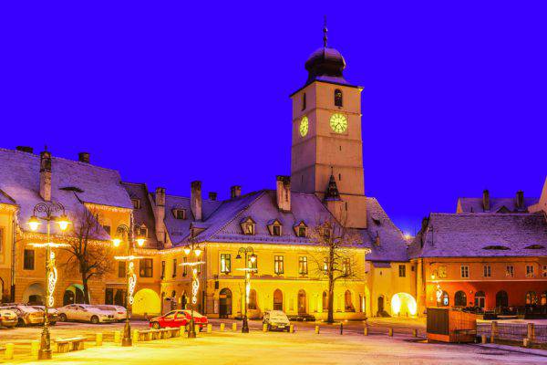 Sibiu, Transilvania, Romania (iStock)