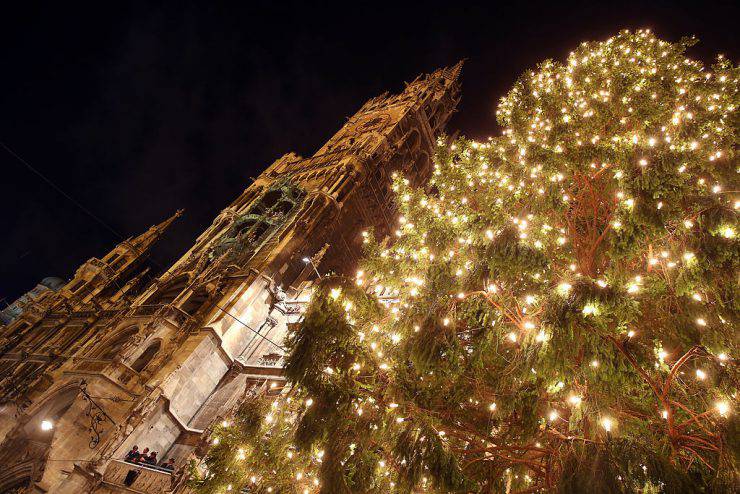 Albero di Natale a Monaco di Baviera ( Alexander Hassenstein/Getty Images)