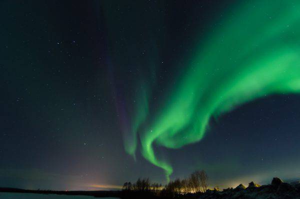 Aurora Boreale a Murmansk, Penisola di Kola, Russia (iStock)