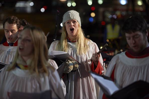 Cori a Trafalgar Square (NIKLAS HALLE'N/AFP/Getty Images)