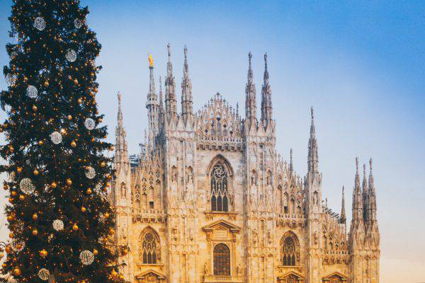 Albero di Natale in Piazza Duomo, Milano (iStock)