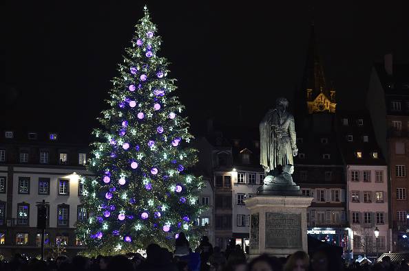 Natale 2016 a Strasburgo (PATRICK HERTZOG/AFP/Getty Images)