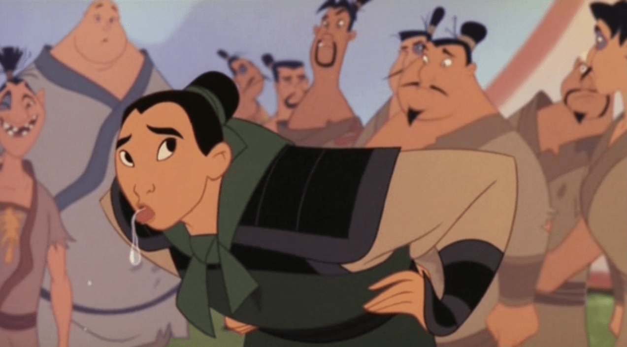 In cina sputano tutti fonte youtube screenshot Mulan
