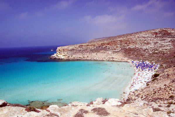 Spiaggia conigli Lampedusa