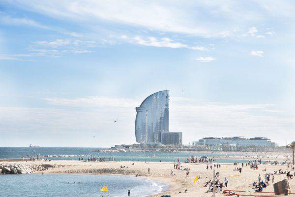 Barcellona spiaggia