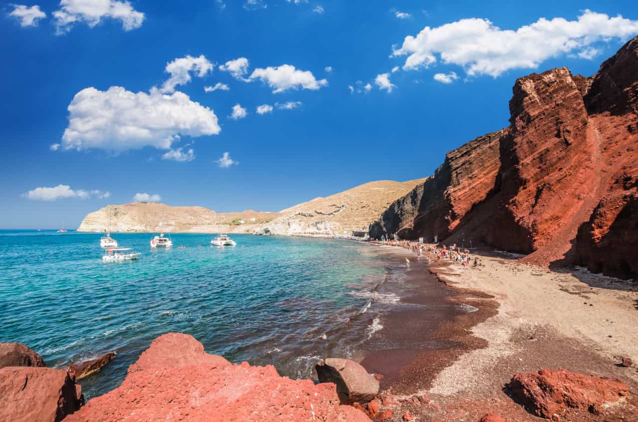 guida santorini spiagge