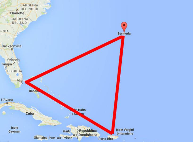 Quello che non sapete sulla maledizione del Triangolo delle Bermude