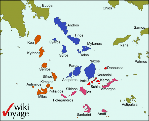 isole grecia mappe