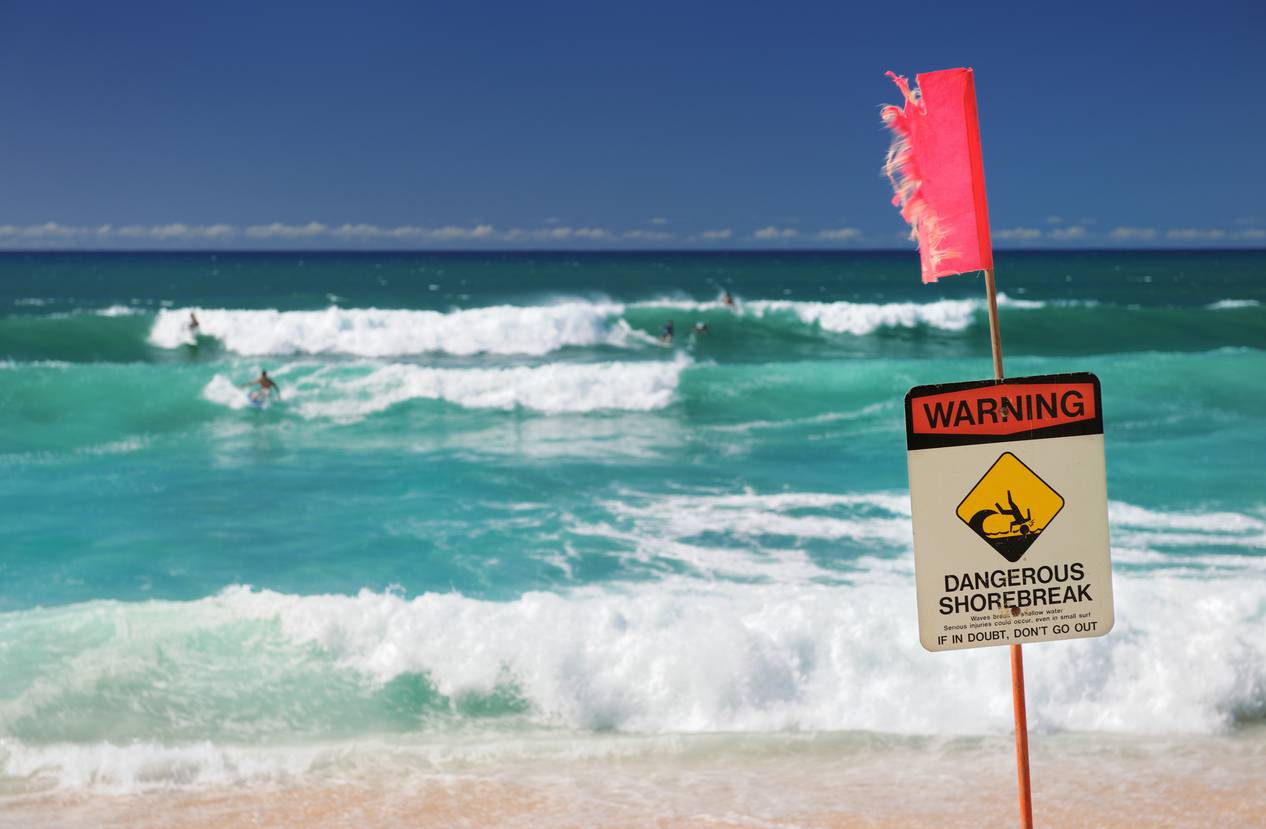 spiagge pericolose