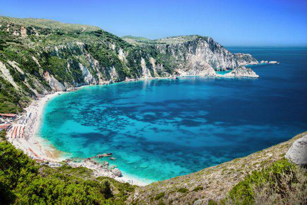 spiagge per bambini in grecia