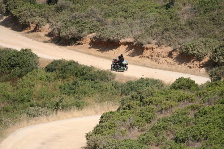 scoprire sardegna moto