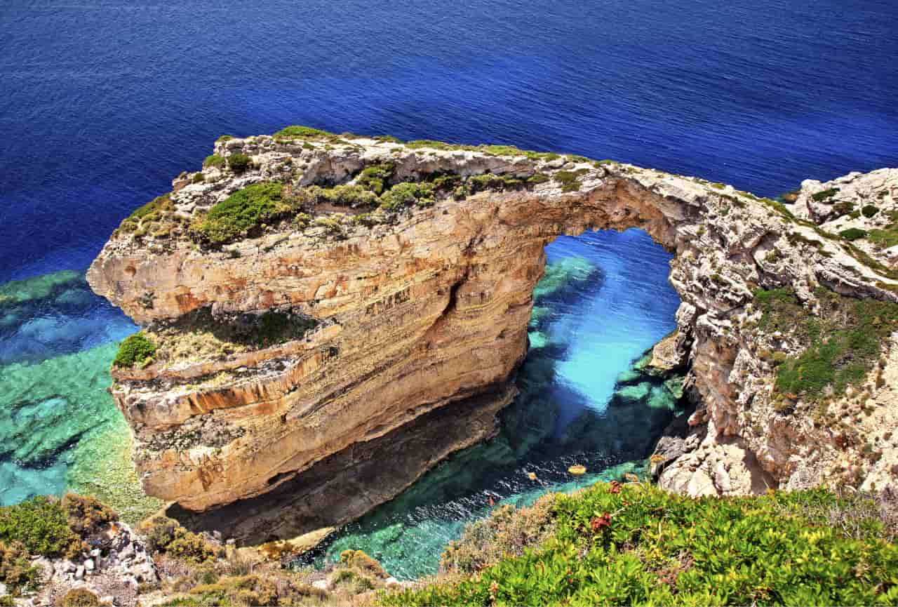 Остров Paxos Греция