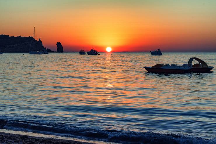 guida spiagge italia tramonto