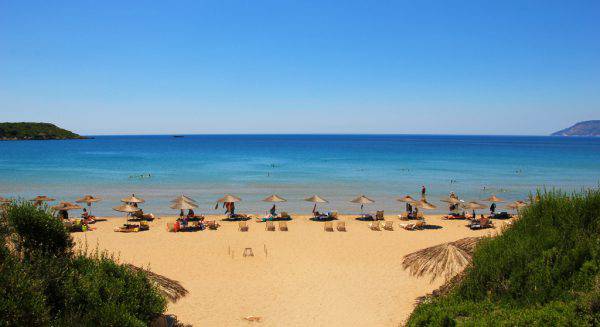 spiagge per bambini in grecia