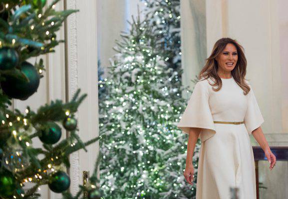 Addobbi Di Natale.Natale Alla Casa Bianca Ecco Le Decorazioni Di Melania Foto Video