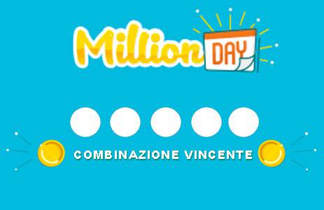 estrazione 20 marzo million day