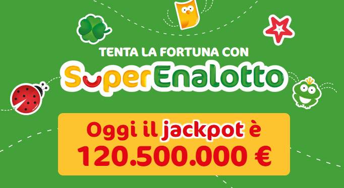 jackpot superenalotto 29 marzo