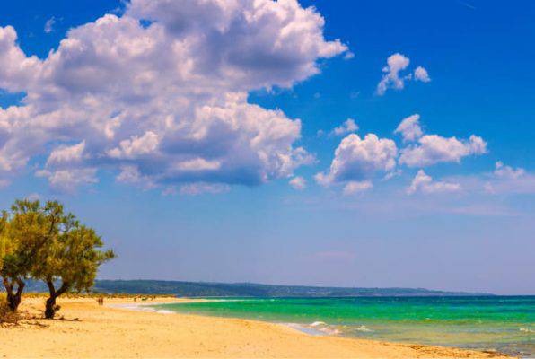 mappa spiagge salento