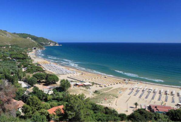 spiagge per bambini nel lazio