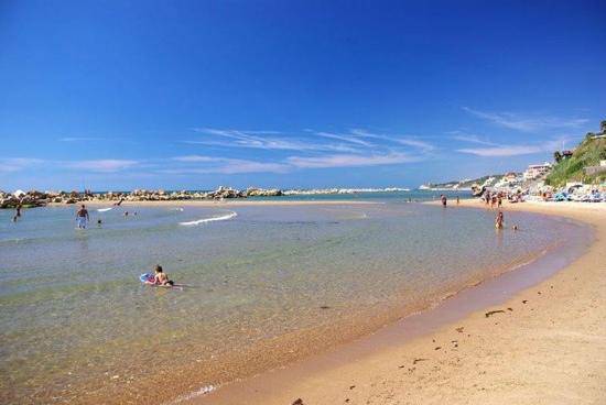 spiagge per bambini nel lazio